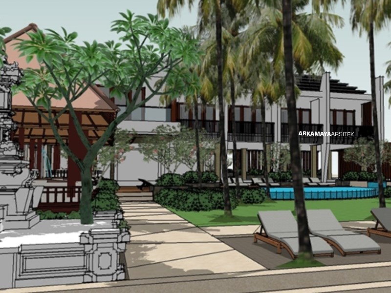 ARSITEK LANDSCAPE BALI - Proyek Desain Landscape Kubu Beach Lovina Hotel - Tjendana Groups BALI (2)