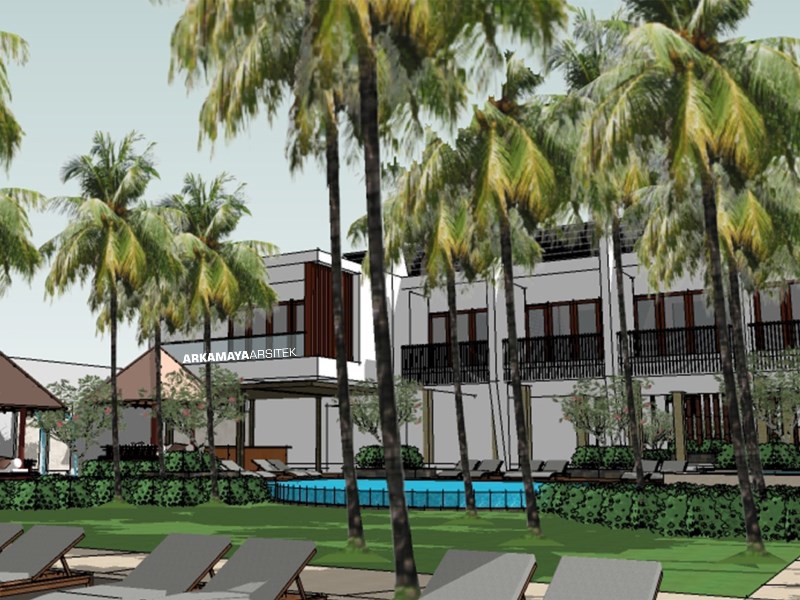 ARSITEK LANDSCAPE - Proyek Desain Landscape Kubu Beach Lovina Hotel - Tjendana Groups BALI (1)