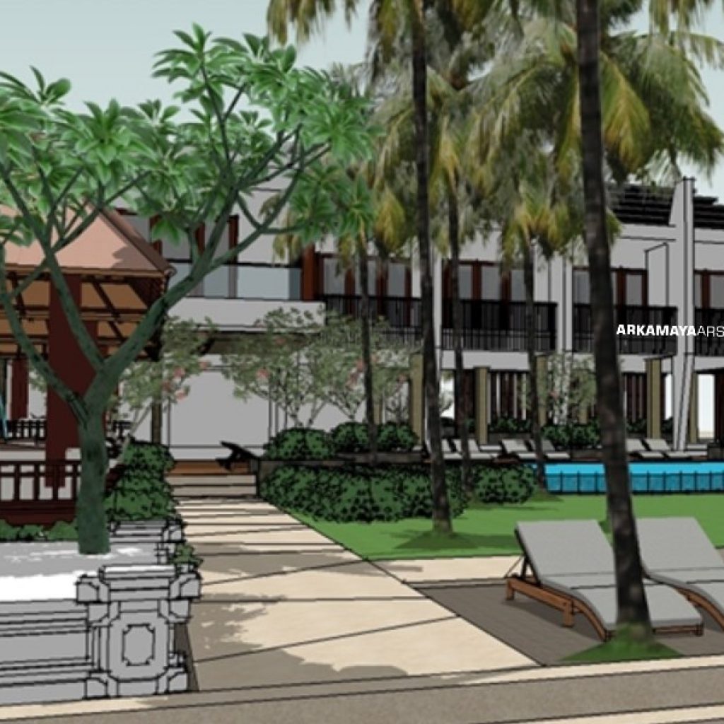 ARSITEK LANDSCAPE - Proyek Desain Landscape Kubu Beach Lovina Hotel - Tjendana Groups BALI (2)