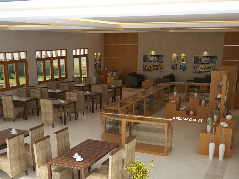 INTERIOR FURNITURE - Proyek Desain Interior REJOSARI Resto & Gallery - Bpk. Yani BOROBUDUR (4)