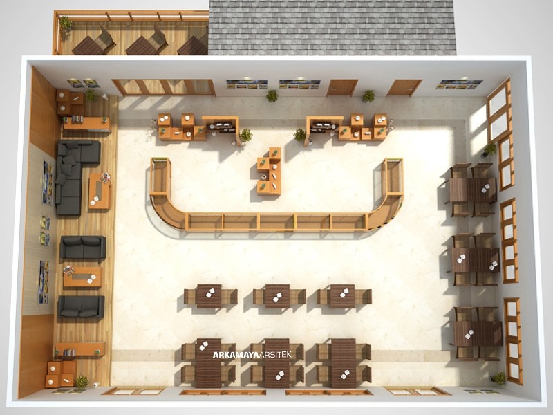 INTERIOR FURNITURE - Proyek Desain Interior REJOSARI Resto & Gallery - Bpk. Yani BOROBUDUR