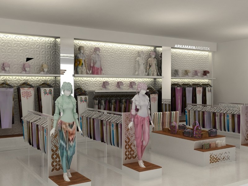 INTERIOR FURNITURE - Proyek Desain Interior SANDRA Boutique - Bpk. Bambang SLEMAN (5)