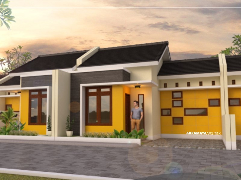 JASA ARSITEK BALIKPAPAN - Proyek Desain Rumah Tinggal 1 Lantai 54m2 - Bpk. Benny Sunkar BALIKPAPAN - Jasa Desain Bangun Rumah - Arkamaya Arsitek Kontraktor Jogja