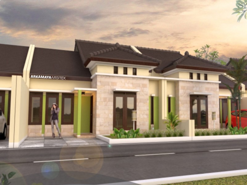 JASA ARSITEK BEKASI - Proyek Desain Rumah Tinggal 1 Lantai 60m2 - Bpk. Robby Wijaya BEKASI - Jasa Desain Bangun Rumah - Arkamaya Arsitek Kontraktor Jogja