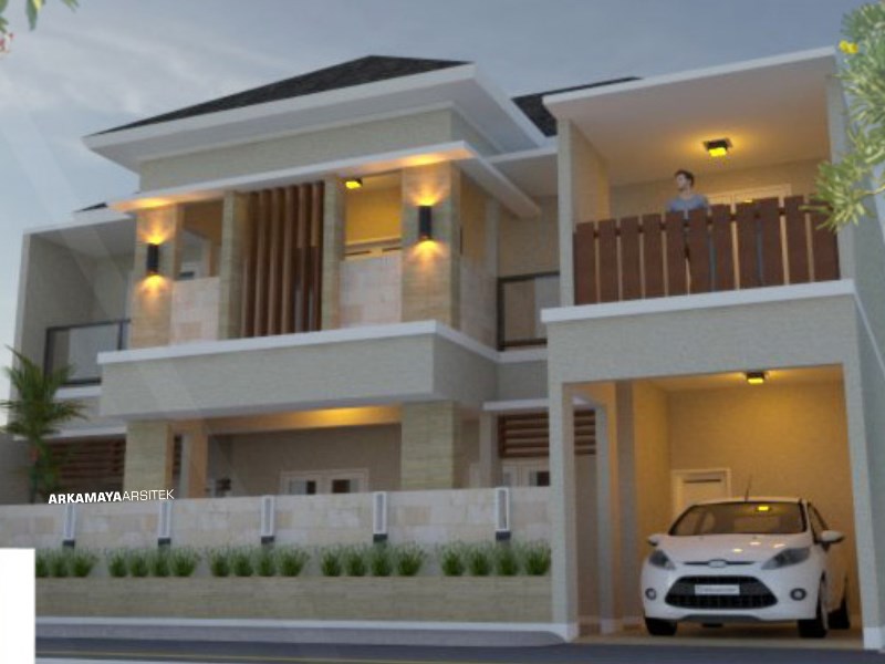 JASA ARSITEK BOGOR - Proyek Desain Rumah Tinggal Bertingkat 285m2 - Ibu Christine BOGOR - Jasa Desain Bangun Rumah - Arkamaya Arsitek Kontraktor Jogja