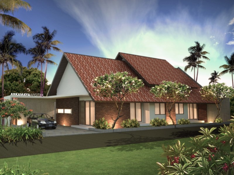 JASA ARSITEK CILACAP - Proyek Desain Rumah Tinggal 1 Lantai 177m2 - Bpk. Karmanto CILACAP - Jasa Desain Bangun Rumah - Arkamaya Arsitek Kontraktor Jogja