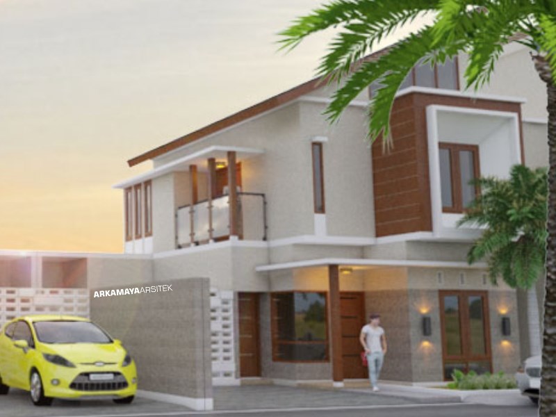 JASA ARSITEK JAKARTA - Proyek Desain Rumah Tinggal Bertingkat 120m2 - Bpk. Steve Morgan JAKARTA - Jasa Desain Bangun Rumah - Arkamaya Arsitek Kontraktor Jogja (2)