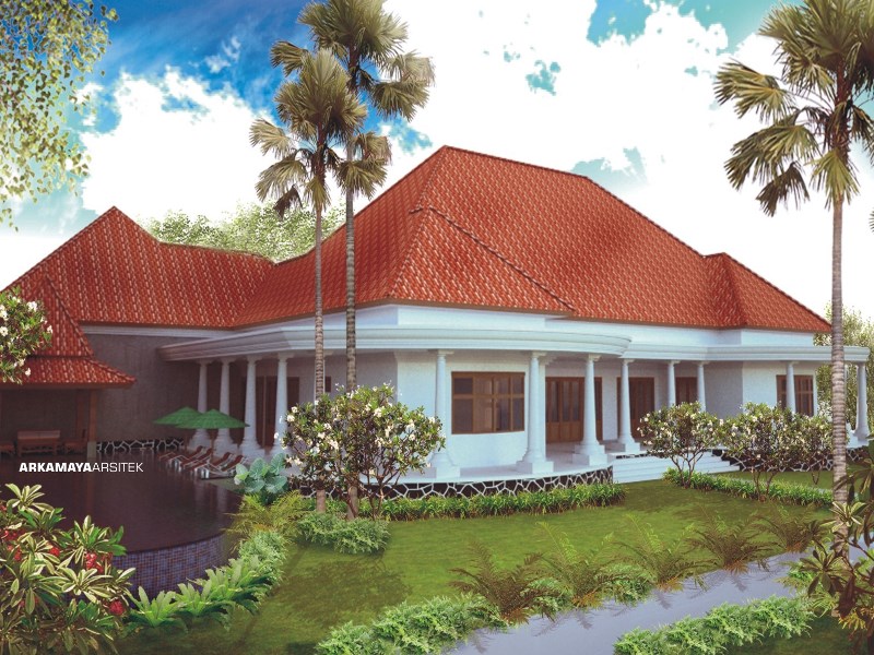 JASA ARSITEK MAGELANG - Proyek Desain Rumah Villa Jowahan Borobudur 1204m2 - Mr.Randolph Wintgens MAGELANG - Jasa Desain Bangun Rumah - Arkamaya Arsitek Kontraktor Jogja (2)