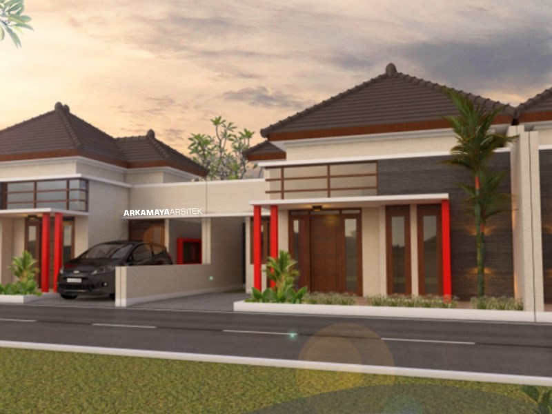 JASA ARSITEK MANADO - Proyek Desain Rumah Tinggal 1 Lantai 90m2 - Ibu Arlina Lasut MANADO - Jasa Desain Bangun Rumah - Arkamaya Arsitek Kontraktor Jogja