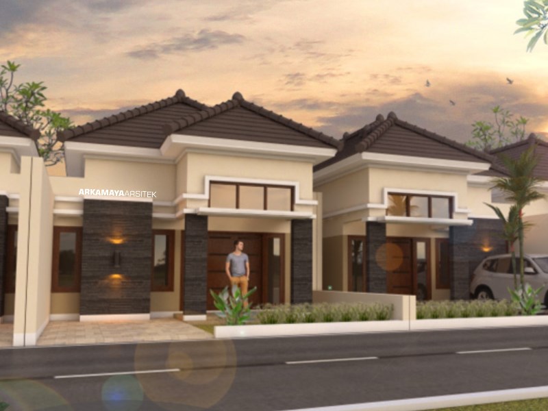 JASA ARSITEK MEDAN - Proyek Desain Perumahan 1 Lantai 54m2 - Bpk. Tony Sutrisno MEDAN - Jasa Desain Bangun Rumah - Arkamaya Arsitek Kontraktor Jogja