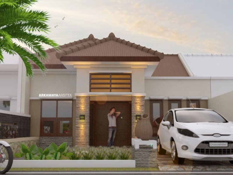 JASA ARSITEK PONTIANAK - Proyek Desain Rumah Tinggal 1 Lantai 48m2 - Bpk. Suharyadi PONTIANAK - Jasa Desain Bangun Rumah - Arkamaya Arsitek Kontraktor Jogja