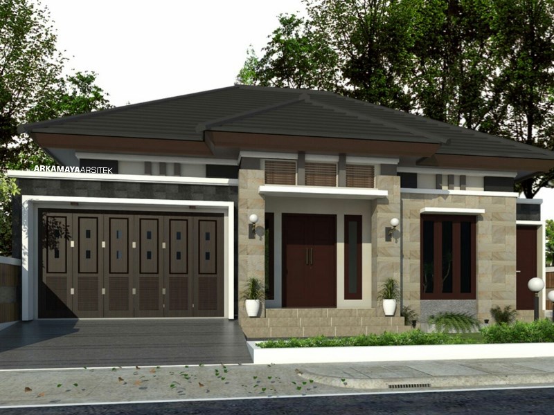 JASA ARSITEK SLEMAN 2 - Proyek Desain Rumah Tinggal 1 Lantai 160m2 - Bpk. Suhardi SLEMAN - Jasa Desain Bangun Rumah - Arkamaya Arsitek Kontraktor Jogja