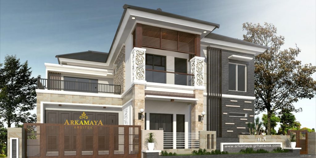JASA ARSITEK BANDUNG - Jasa Desain Bangun Rumah - Arkamaya Arsitek Kontraktor Jogja - Rumah 2 Lantai + Kost 421 m2 - Bpk. Widodo S Raharjo BANDUNG