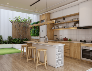 Ukuran Kitchen Set - Jasa Desain Bangun Rumah Jogja - Arkamaya Arsitek Kontraktor Jogja - Rumah Kos Villa Hotel YOGYAKARTA 02